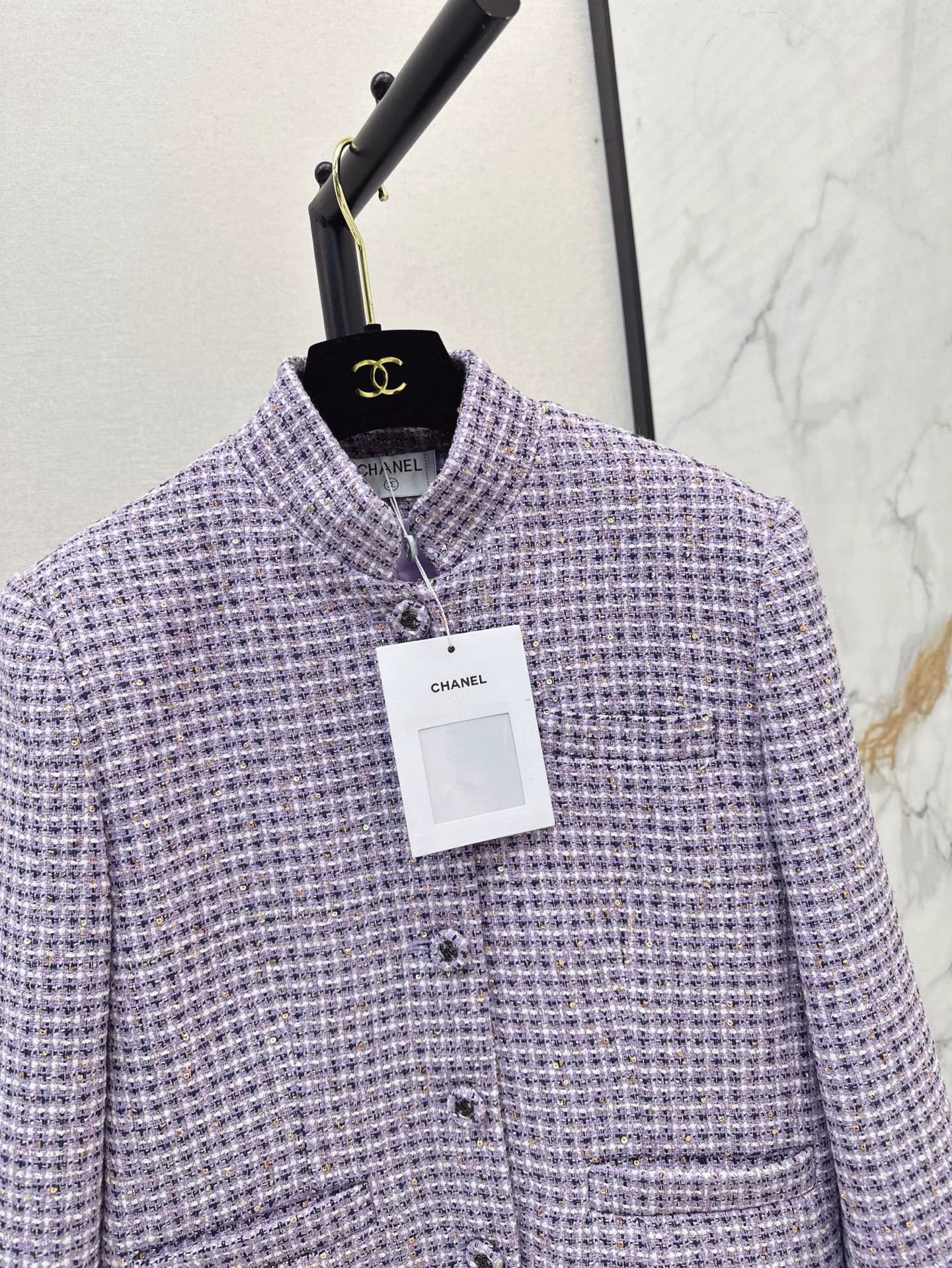 25 The latest custom woven plaid coat in early spring
