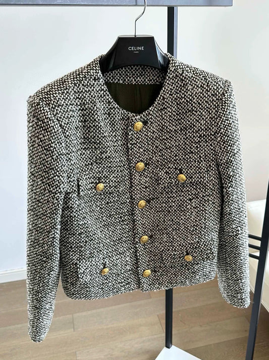 25 Spring New Tweed Hunting Jacket