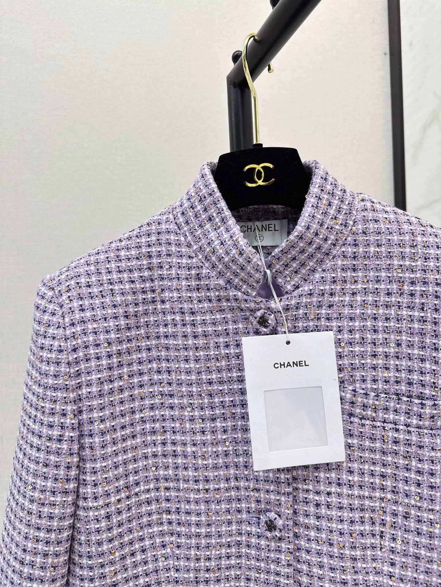25 The latest custom woven plaid coat in early spring