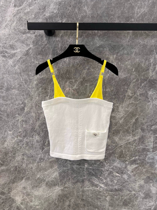 C 25 Color Clash cc Camisole Sheath Vest
