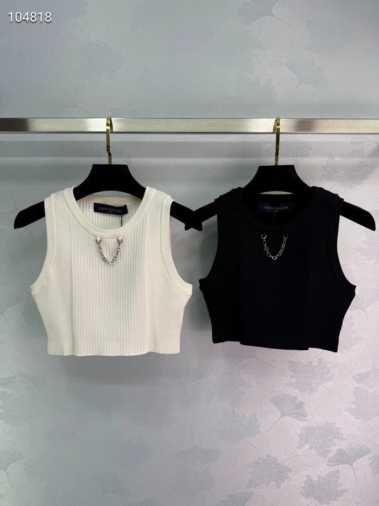 L 25 Latest Chain Knit Vest