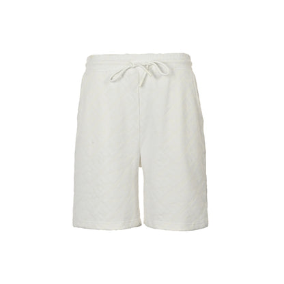 25ss Plush twill letter shorts