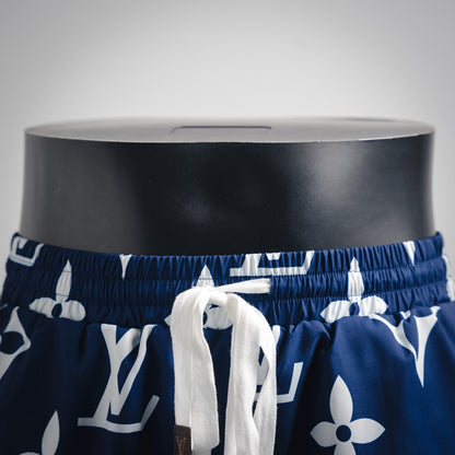 25ss Floral printed side woven shorts