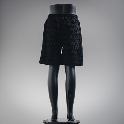 25ss Plush twill letter shorts