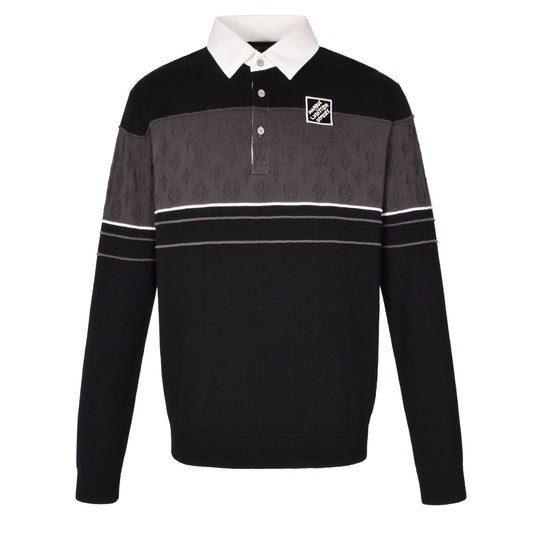 25SS jacquard polo shirt